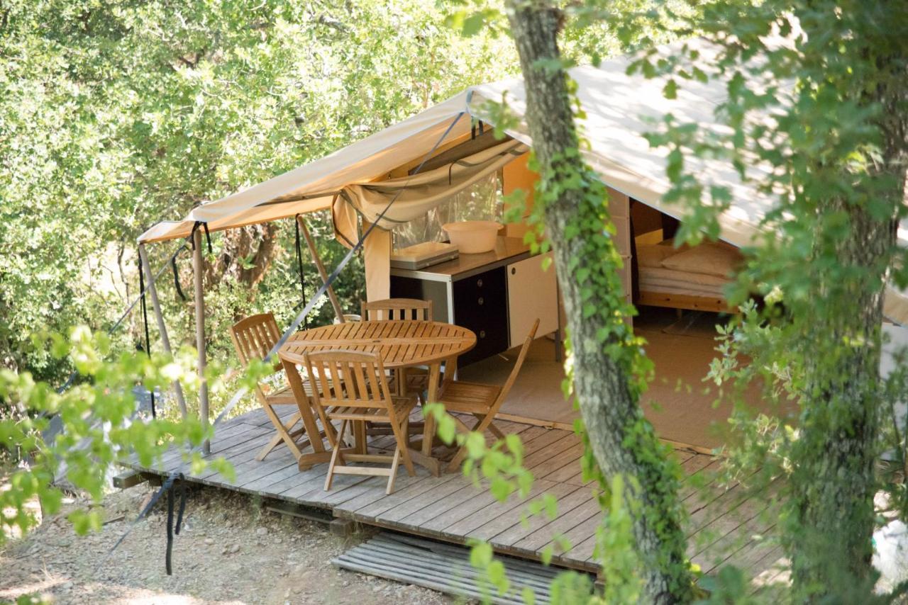 Camping La Grangeonne Esparron-de-Verdon Bagian luar foto