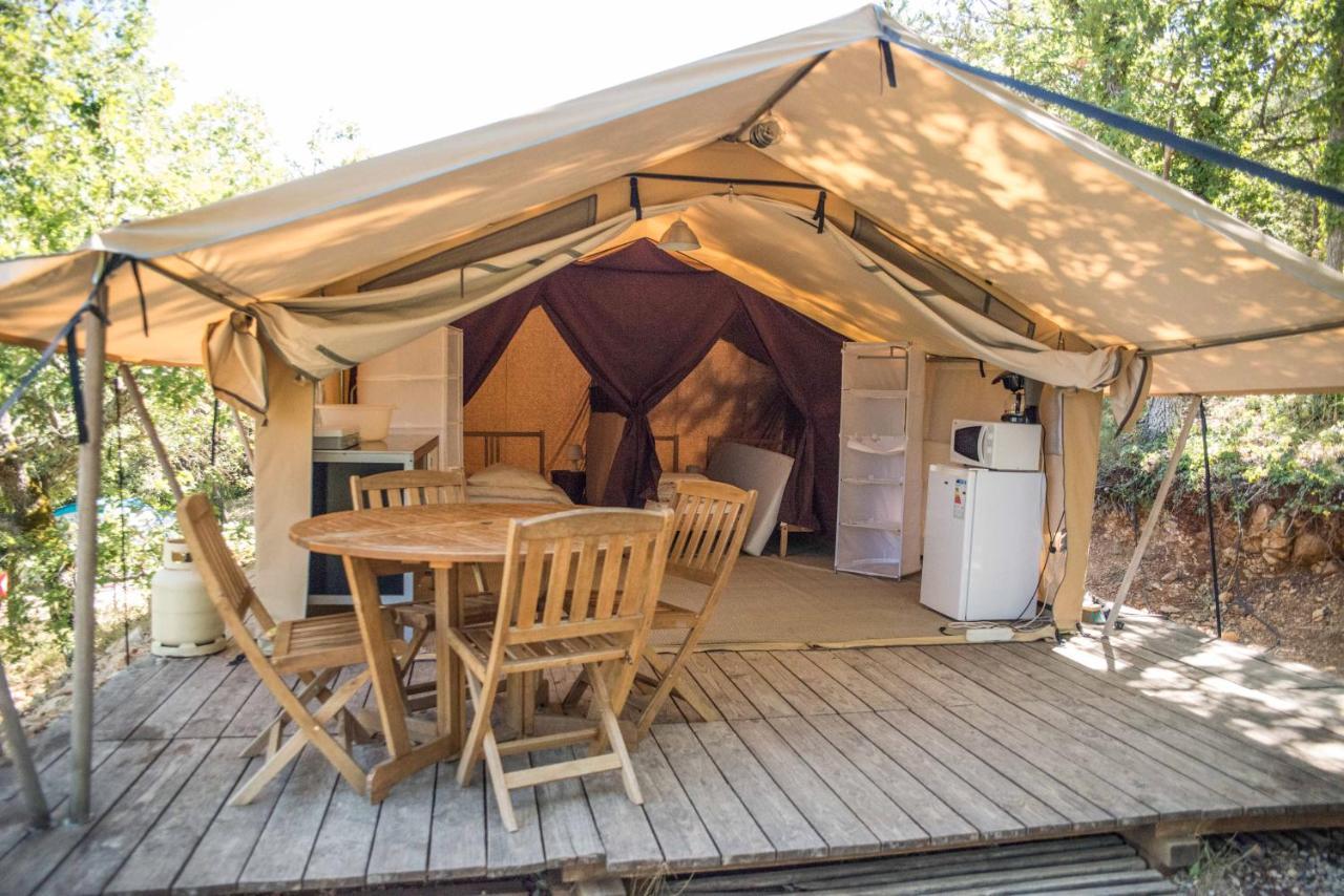 Camping La Grangeonne Esparron-de-Verdon Bagian luar foto