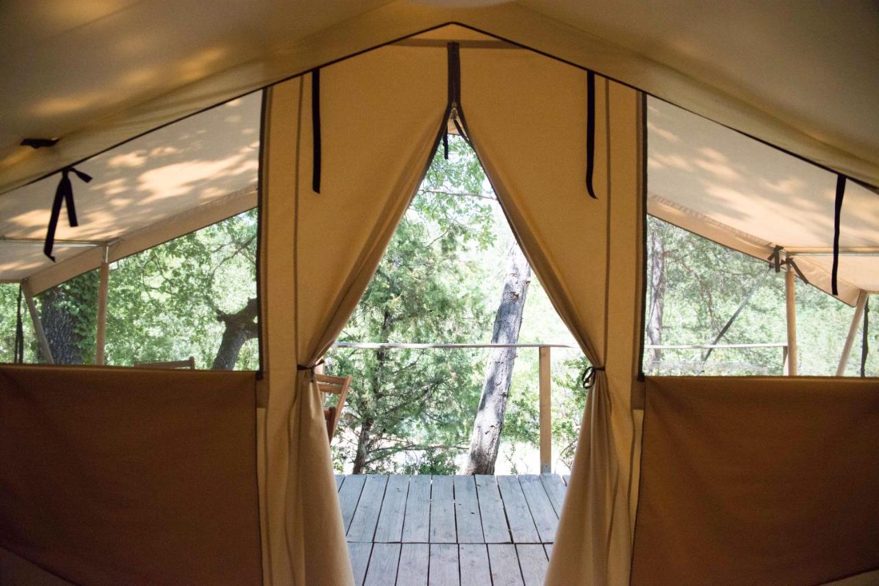 Camping La Grangeonne Esparron-de-Verdon Bagian luar foto
