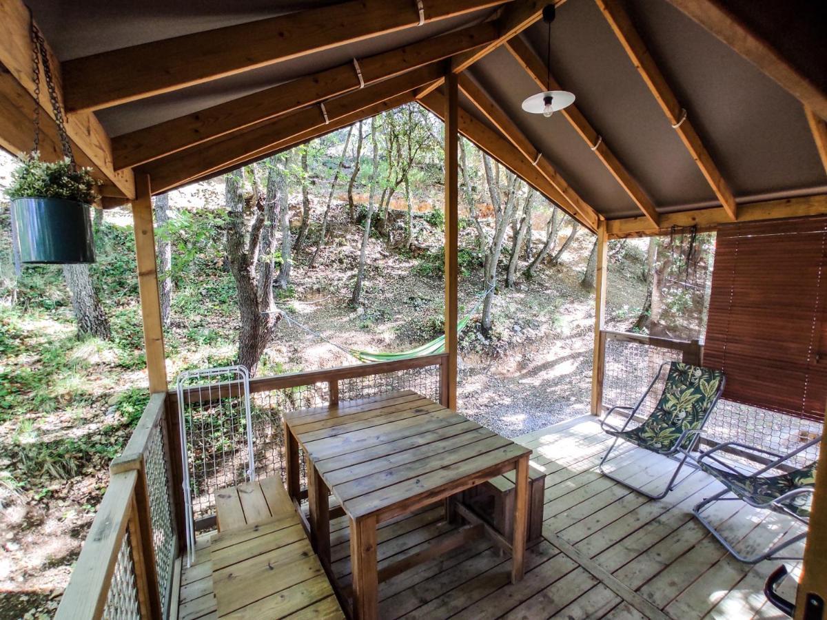 Camping La Grangeonne Esparron-de-Verdon Bagian luar foto