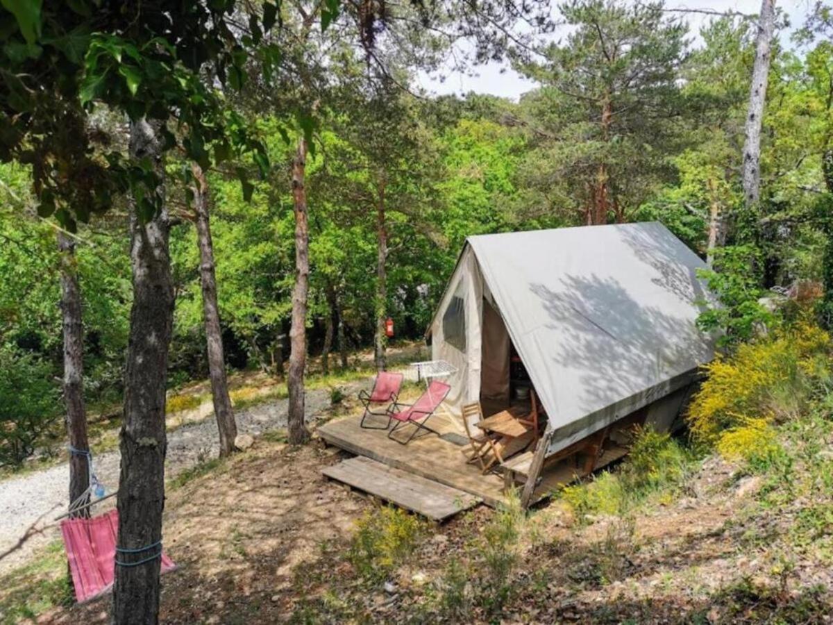 Camping La Grangeonne Esparron-de-Verdon Bagian luar foto