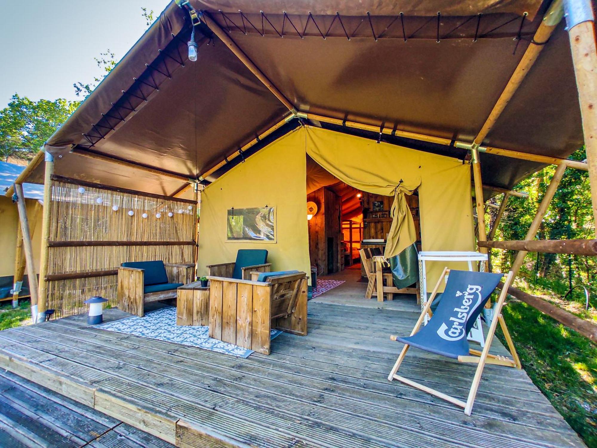 Camping La Grangeonne Esparron-de-Verdon Bagian luar foto