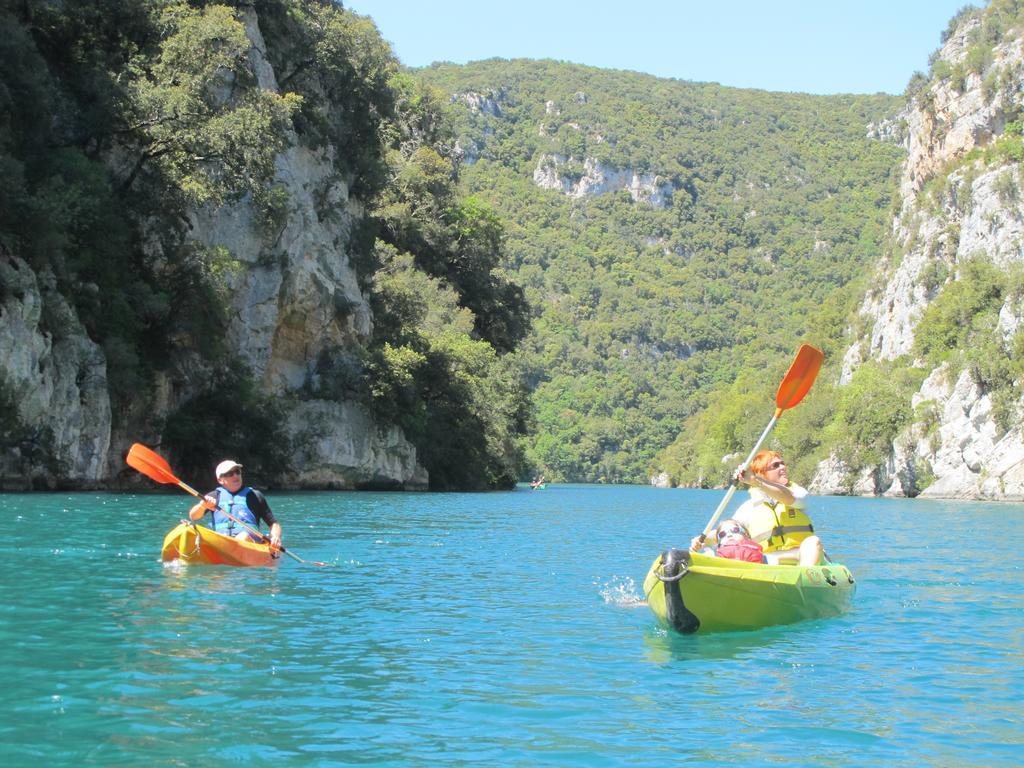 Camping La Grangeonne Esparron-de-Verdon Bagian luar foto