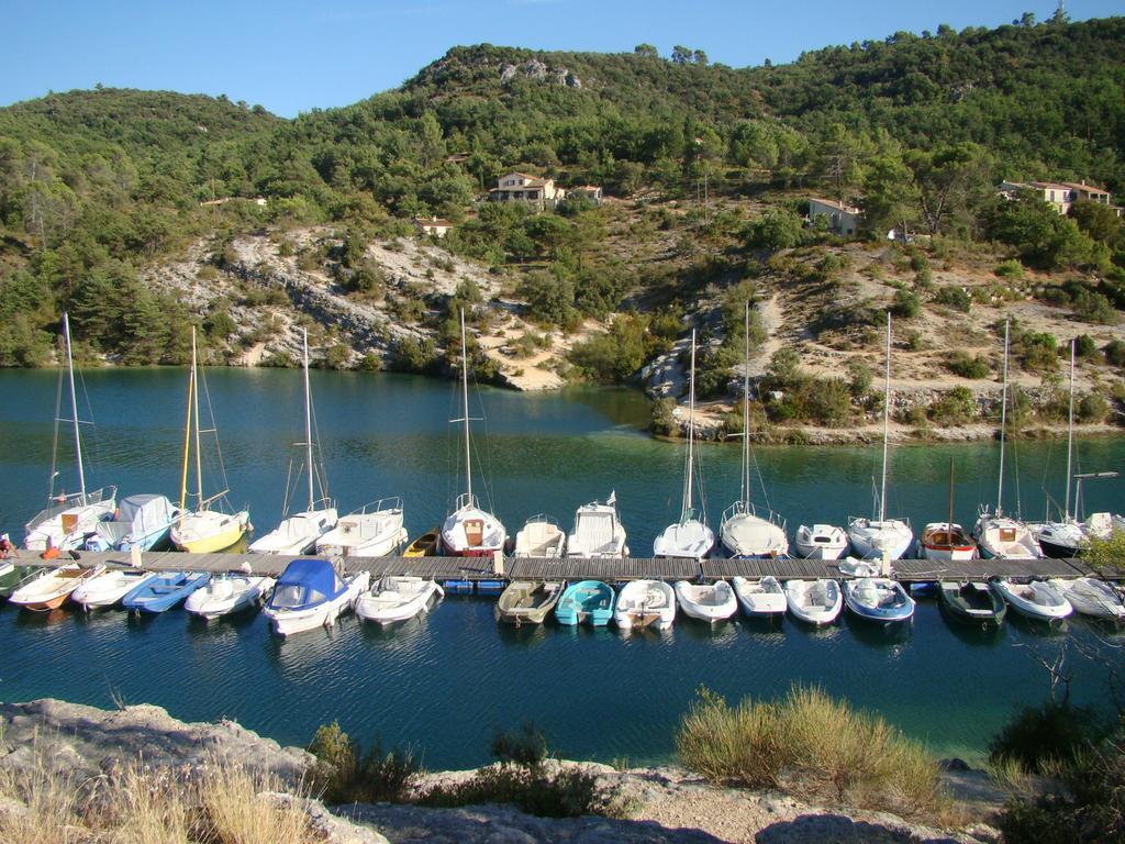 Camping La Grangeonne Esparron-de-Verdon Bagian luar foto